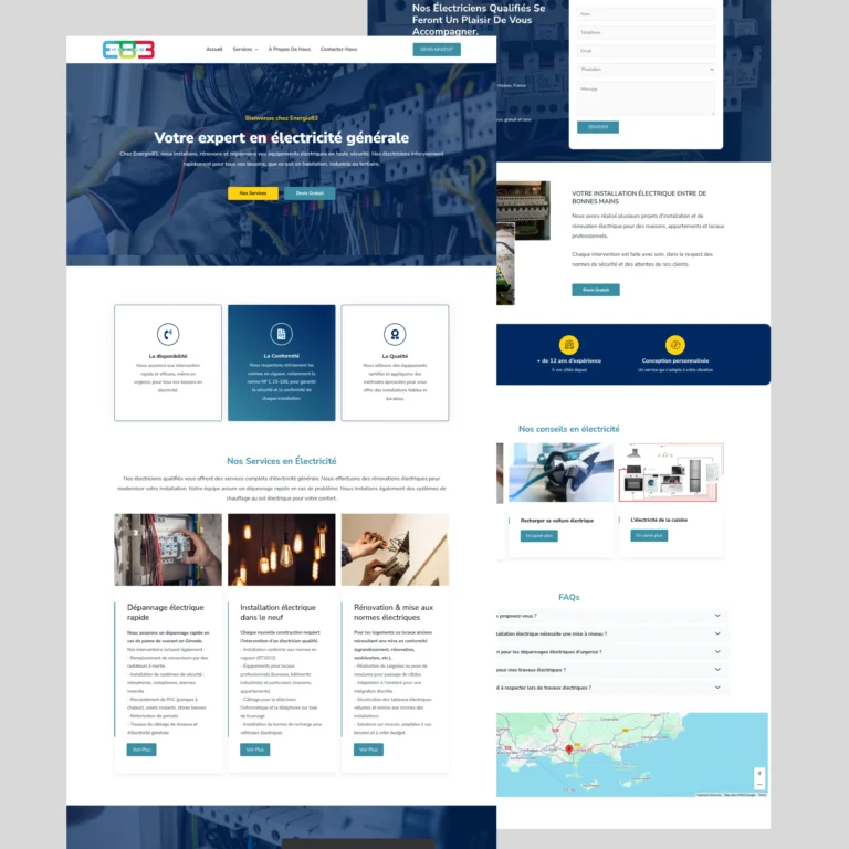 Electrical Services Website
